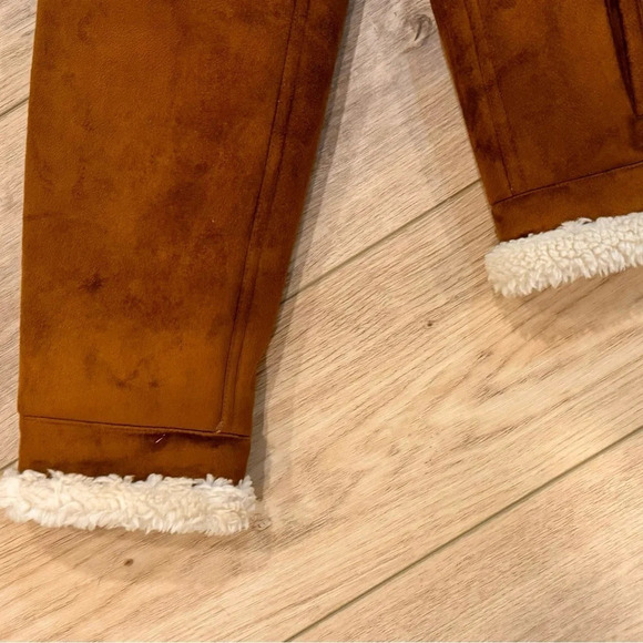 MOTHER The Drawstring Drifter Sherpa Lined Jacket Size XL - Picture 7 of 12